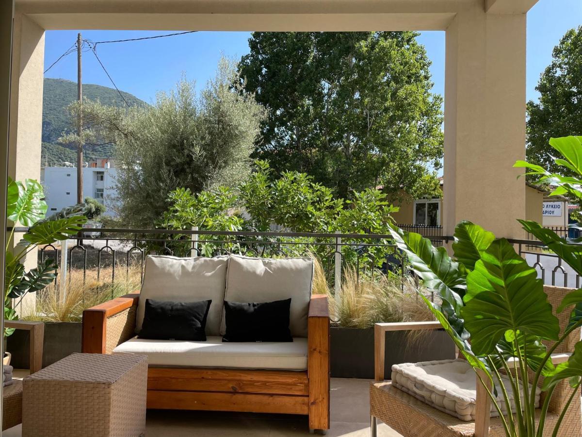 Kl Suites Lefkada - Feel At Home New Boho Apartment 400M From Beach Nidri Town Center Exterior photo